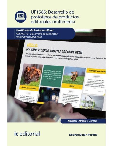 Desarrollo de prototipos de productos editoriales multimedia. ARGN0110 - Desarrollo de productos editoriales multimedia