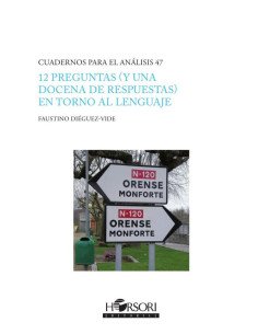 12 preguntas (y una docena de respuestas) en torno al lenguaje