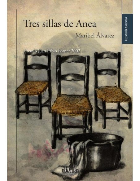 Tres sillas de anea