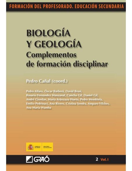 Biología y Geología. Complementos de formación disciplinar