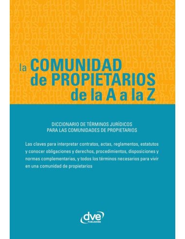 La Comunidad de propietarios de la A a la Z