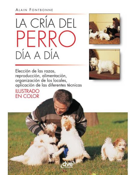 La cría del perro día a día