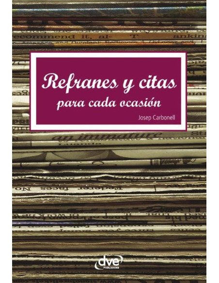 Refranes y citas para cada ocasión