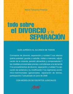 Todo sobre el divorcio y la separación