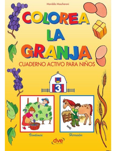 Colorea la granja