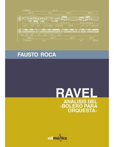 Ravel. Análisis del "bolero para orquesta"