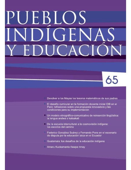 Pueblos Indígenas y Educación N. 65