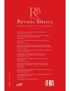 Revista Bíblica 2021/3-4 - Año 83