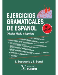 Ejercicios gramaticales de español:Nivel medio y superior