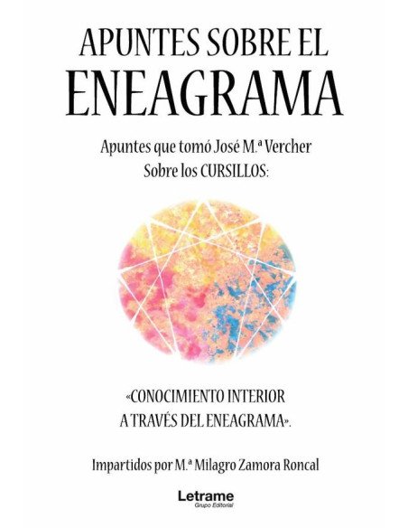 Apuntes sobre el eneagrama. Apuntes que tomó José María Vercher. Sobre los cursillos: "conocimiento interior a través del eneagrama"