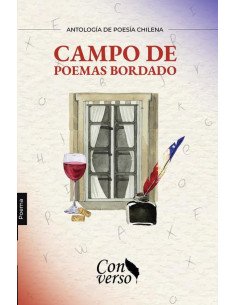 Campo de poemas bordado
