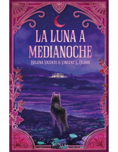 La luna a medianoche