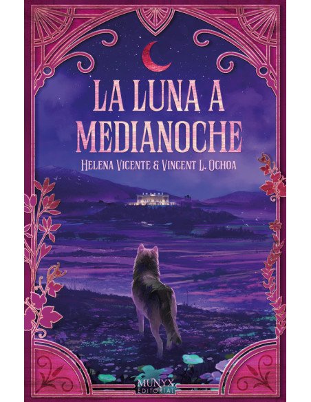 La luna a medianoche