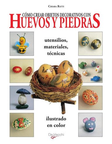 Cómo crear objetos decorativos con huevos y piedras
