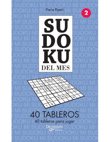 Sudoku del mes 2 - 40 tableros:40 tableros para jugar