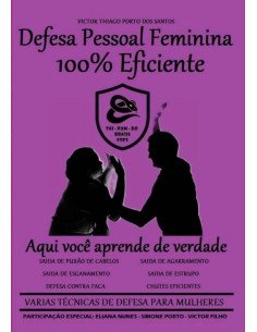 Defesa Pessoal Feminina 100% Eficiente:Defesa Pessoal Feminina 100% Eficiente