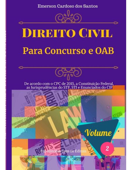 Direito Civil Para Concurso E Oab:Segundo Volume