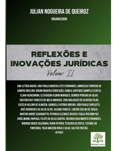 Reflexões E Inovações Jurídicas:VOLUME II
