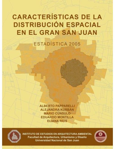 Características de la distribución espacial en el Gran San Juan 2005