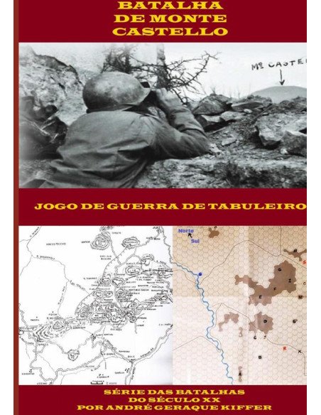Batalha De Monte Castello:Um jogo de guerra de tabuleiro