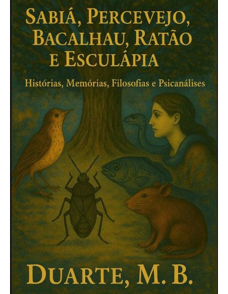 Sabiá, Percevejo, Bacalhau, Ratão E Esculápia: Histórias, Memórias, Filosofias E Psicanálises
