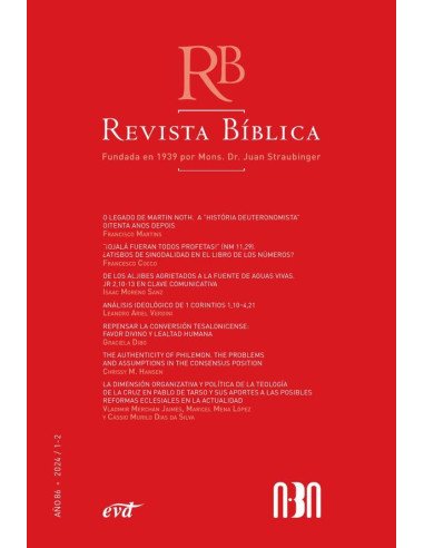 Revista Bíblica 2024/1-2 - Año 86