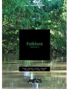 MEL1500 - Folklore Volúmen 1 - Piano - Canto - Guitarra