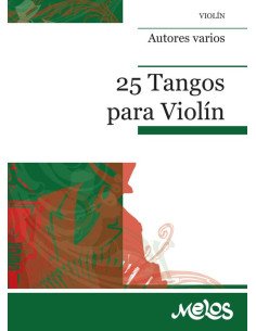 MEL9004 - 25 tangos para violín