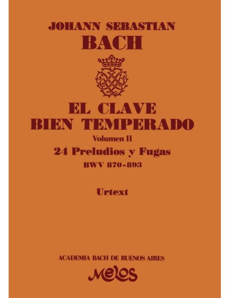 BA13394 - El clave bien temperado - Volúmen 2
