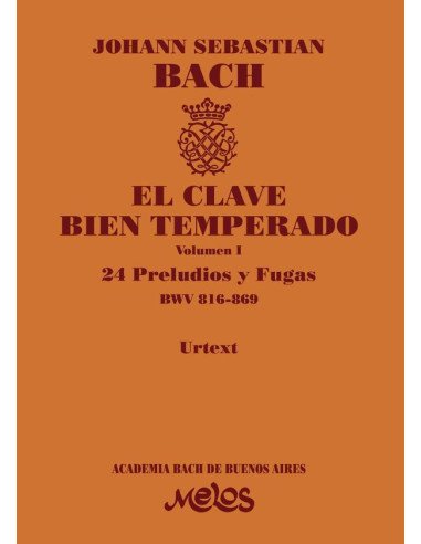 BA13379 - El clave bien temperado - Volúmen 1