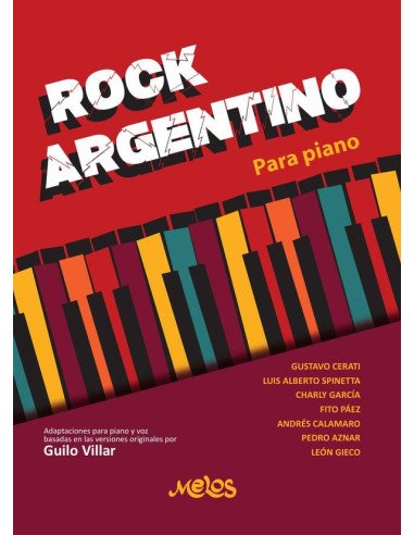 MEL1475 - Rock argentino para piano