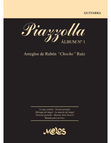 MEL4032 - Álbum 1 - Piazzolla - Chocho Ruiz