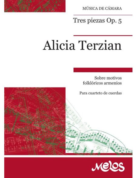 BA12860 - Tres piezas Op. 5:Sobre motivos folklóricos armenios
