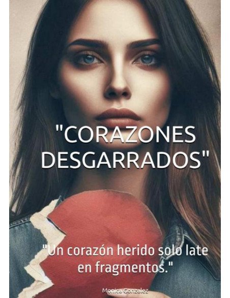 "corazones Desgarrados":"Un corazón herido solo late en fragmentos"