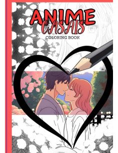 Anime Casais:Coloring Book
