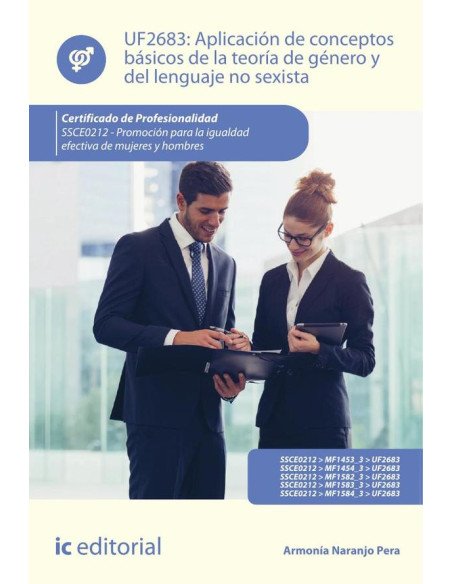 Aplicación de conceptos básicos de la teoría de género y del lenguaje no sexista. SSCE0212 - Promoción para la igualdad efectiva de mujeres y hombres