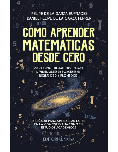 Cómo Aprender Matemáticas Desde Cero:Multiplicar, dividir, obtener porcentajes, reglas de 3 y promedios