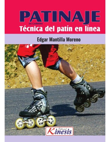 Patinaje de carreras. Técnica del patinaje sobre ruedas. Patin en línea