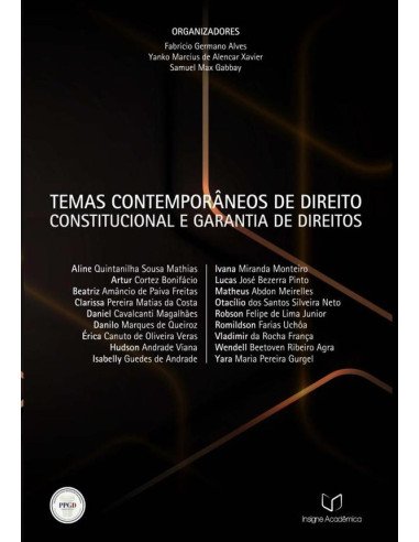 Temas Contemporâneos De Direito Constitucional E Garantia De Direitos