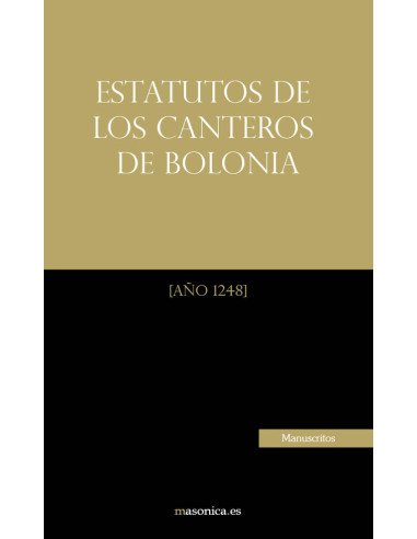Estatutos de los Canteros de Bolonia