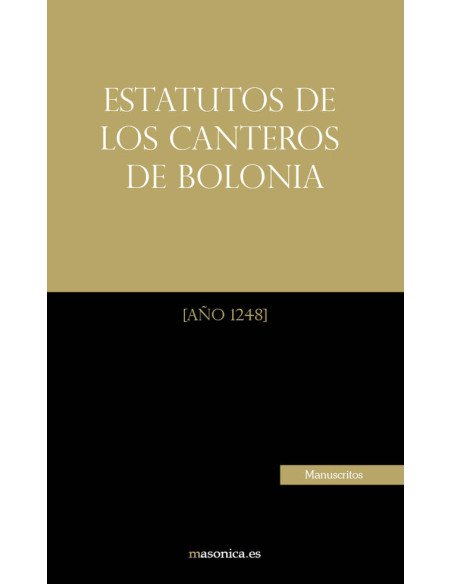 Estatutos de los Canteros de Bolonia