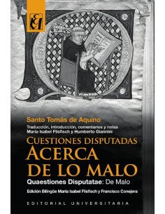 Cuestiones Disputadas. Acerca de lo Malo:Quaestiones Disputatae: De Malo