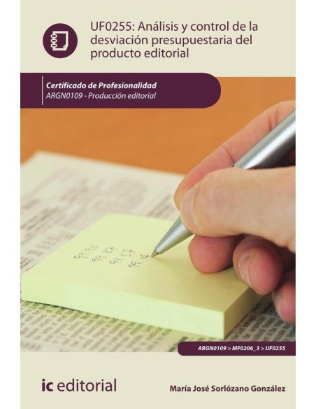Análisis y control de la desviación presupuestaria del producto editorial. ARGN0109 - Producción editorial