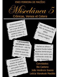 Miscelânea 5:Crônicas, Versos et Cetera