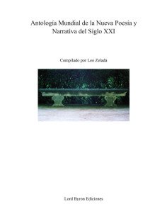 Antología Mundial de la Nueva Poesía y Narrativa del Siglo XXI