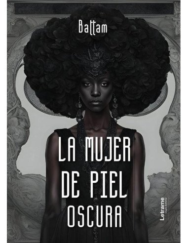 La mujer de piel oscura