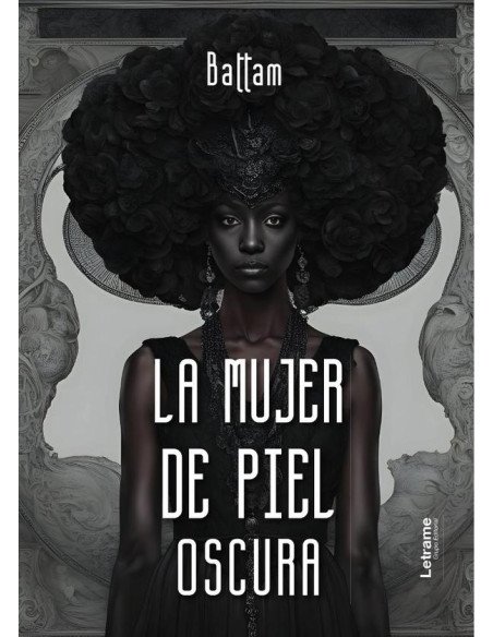 La mujer de piel oscura