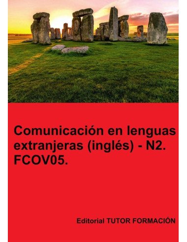 Comunicación en lenguas extranjeras (inglés) – N2. FCOV05.