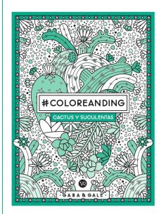Coloreanding: Cactus y suculentas