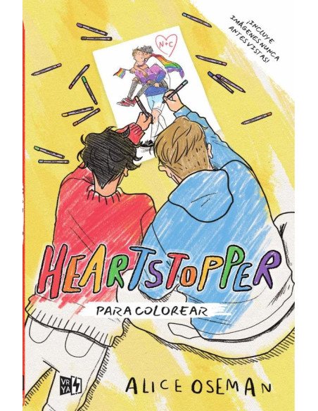 Heartstopper para colorear